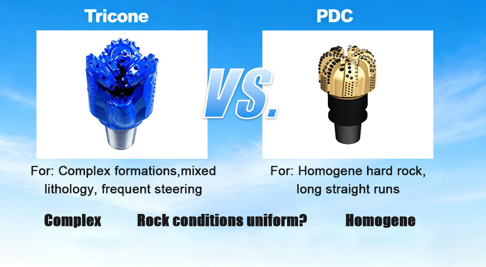 Tricone vs. PDC Bits: Which Is Better for HDD Drilling?